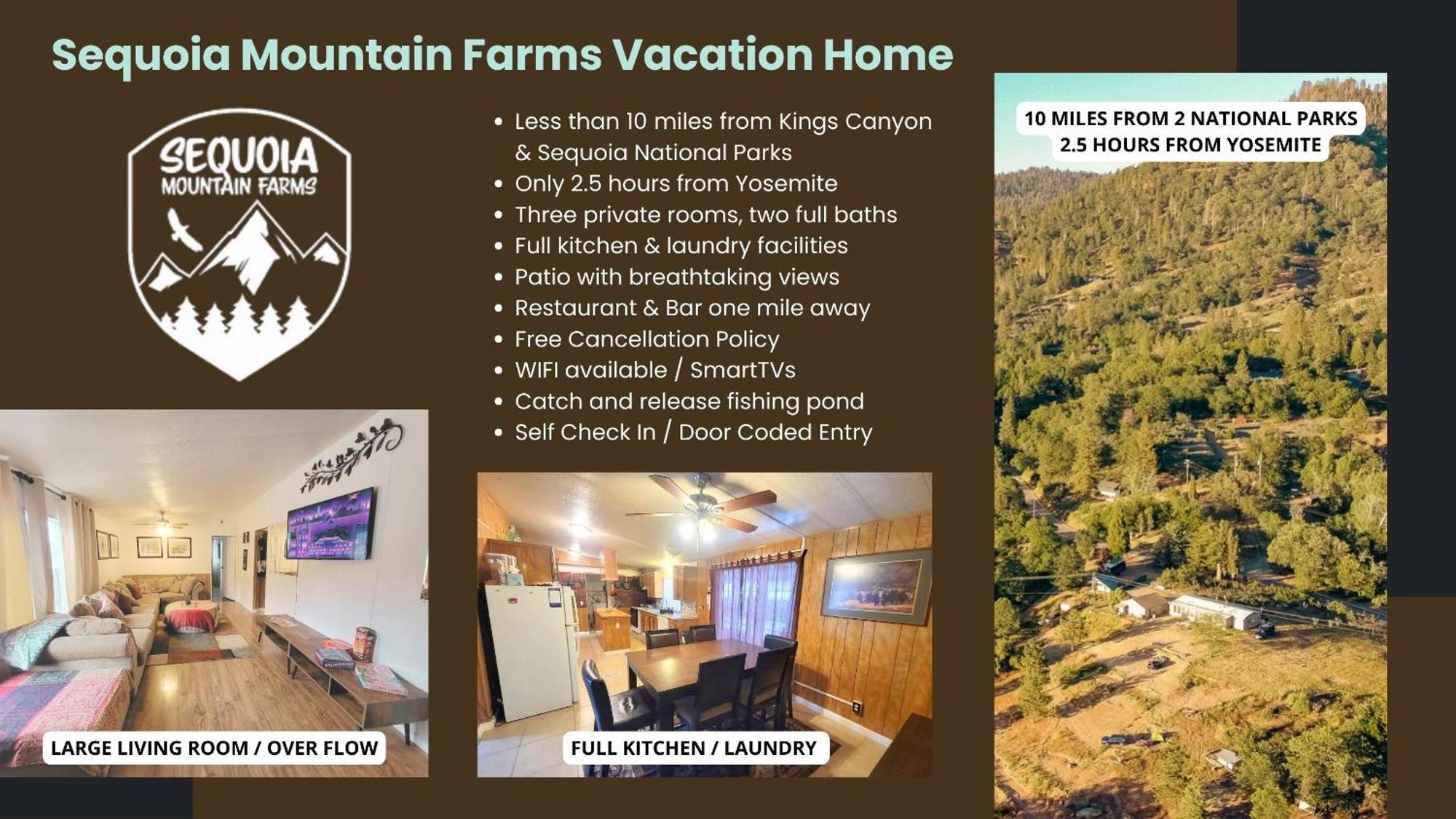 Campground At Sequoia Mountain Farms - Bring Your Own Tent Or Rv - No Bedrooms Or Beds Provided Miramonte Luaran gambar